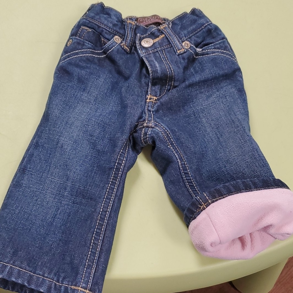 Warm jeans!